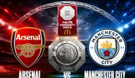 Tempat Nonton Live Streaming Community Shield: Arsenal Vs Manchester City