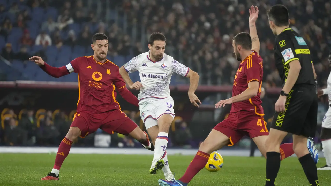 Liga Italia AS Roma vs Fiorentina