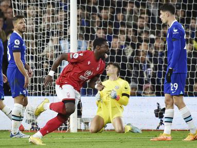 Hasil kurang memuaskan diraih Chelsea saat bertandang ke markas Nottingham Forest dalam lanjutan pekan ke-18 Liga Inggris 2022/2023, Senin (2/1/2023). (AP Photo/Rui Vieira)