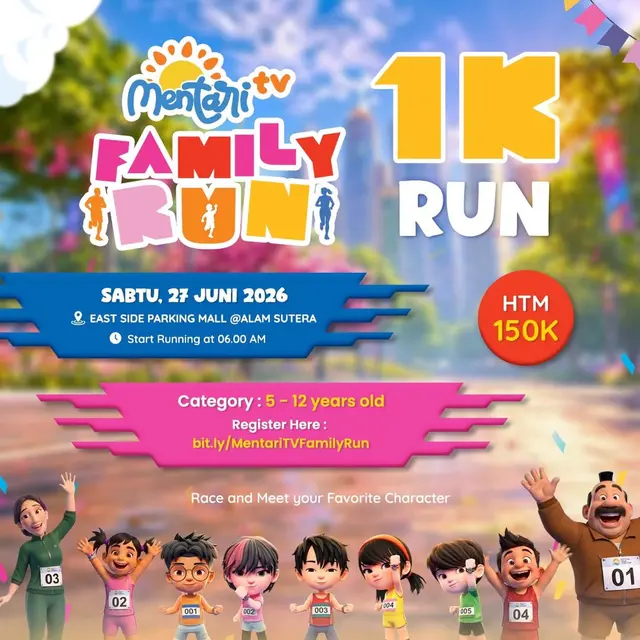 Isi Musim Liburan Sekolah Aanak dengan Beragam Keseruan dari MentariTV Fest Ceria 2026