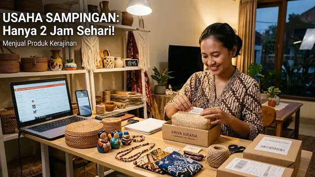 29 Usaha Sampingan yang Cocok untuk Orang yang Hanya Punya Waktu 2 Jam Sehari