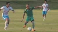 Sriwijaya FC Imbangi Badak Lampung FC dalam Laga Uji Coba