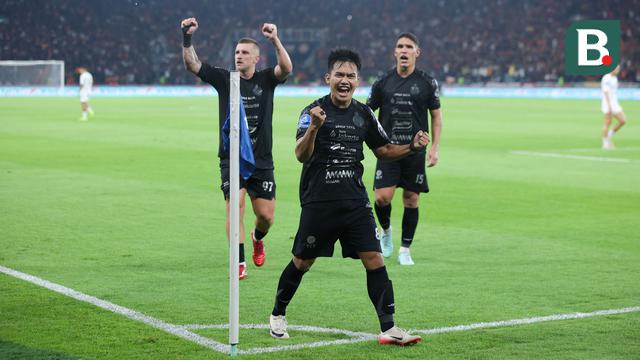 Foto: Kado Spesial Pemain di Hari Ulang Tahun Persija, Menang Meyakinkan di BRI Super League