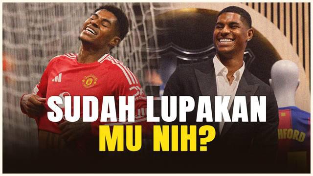 Marcus Rashford mengatakan dia merasa seperti di rumah saat gabung Barcelona setelah menyelesaikan peminjaman selama satu musim di klub La Liga itu.