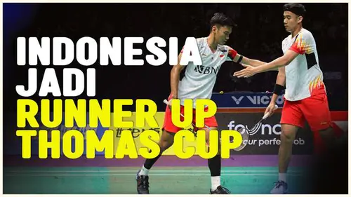 VIDEO: China Jadi Juara Thomas Cup 2024, Usai Menang Lawan Indonesia 3-1