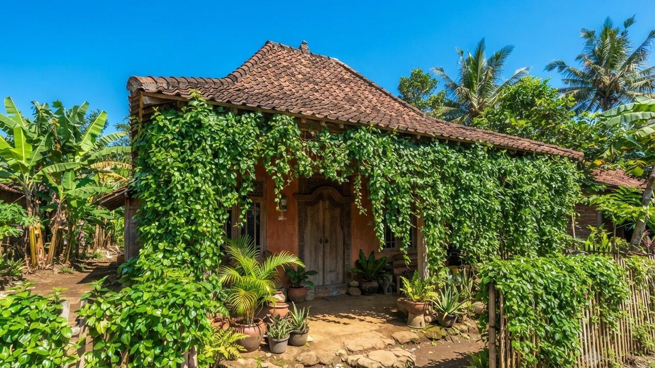 Tanaman Rambat Tahan Panas Cocok untuk Halaman Rumah di Desa