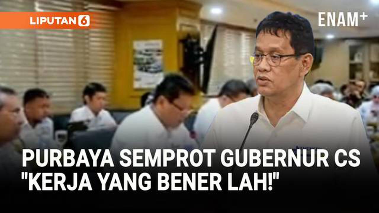 Keras! Purbaya Depan DPD Semprot Gubernur Cs: Kerja yang Bener Lah, Abisin Tu...!