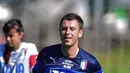 5. Antonio Cassano - Pemain yang sepat dicap sebagai masa depan timnas Italia saat tampil brilian bersama Bari FC di Liga Italia Serie A. Diboyong AS Roma merupakan puncak karir pemain pendek tersebut. (AFP/Giuseppe Cacace)
