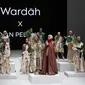 Koleksi Dian Pelangi dalam fashion show Youniverse di Indonesia Fashion Week 2017 (Foto: Dok. Wardah)