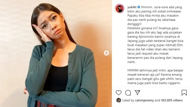 Yuki Kato (Foto: Instagram/@yukikt)