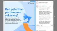 Peserta Kartu Prakerja yang lolos gelombang 19 diingatkan untuk segera membeli pelatihan. instagram@prakerja.go.id