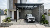 7 Inspirasi Carport 3x6 Meter dengan Roster Beton, Tampil Elegan Tanpa Boros Biaya