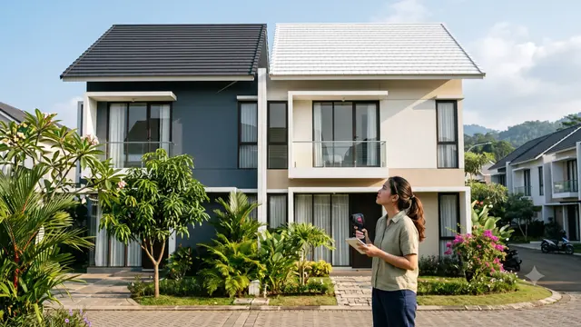 Atap Gelap atau Terang, Mana yang Membuat Rumah Lebih Sejuk?
