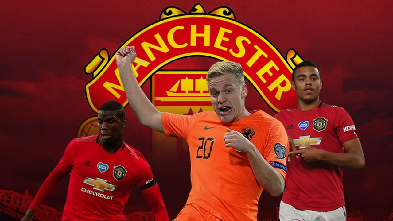 Manchester United - Paul Pogba, Donny van de Beek, Mason Greenwood