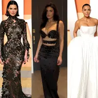 Tiga bersaudara dari keluarga Kardashian-Jenner kembali mencuri perhatian dengan penampilan yang kontras di acara ini. Kendall Jenner, Kylie Jenner, dan Kim Kardashian tampil memukau dengan gaya yang sangat berbeda namun tetap mencuri perhatian.
