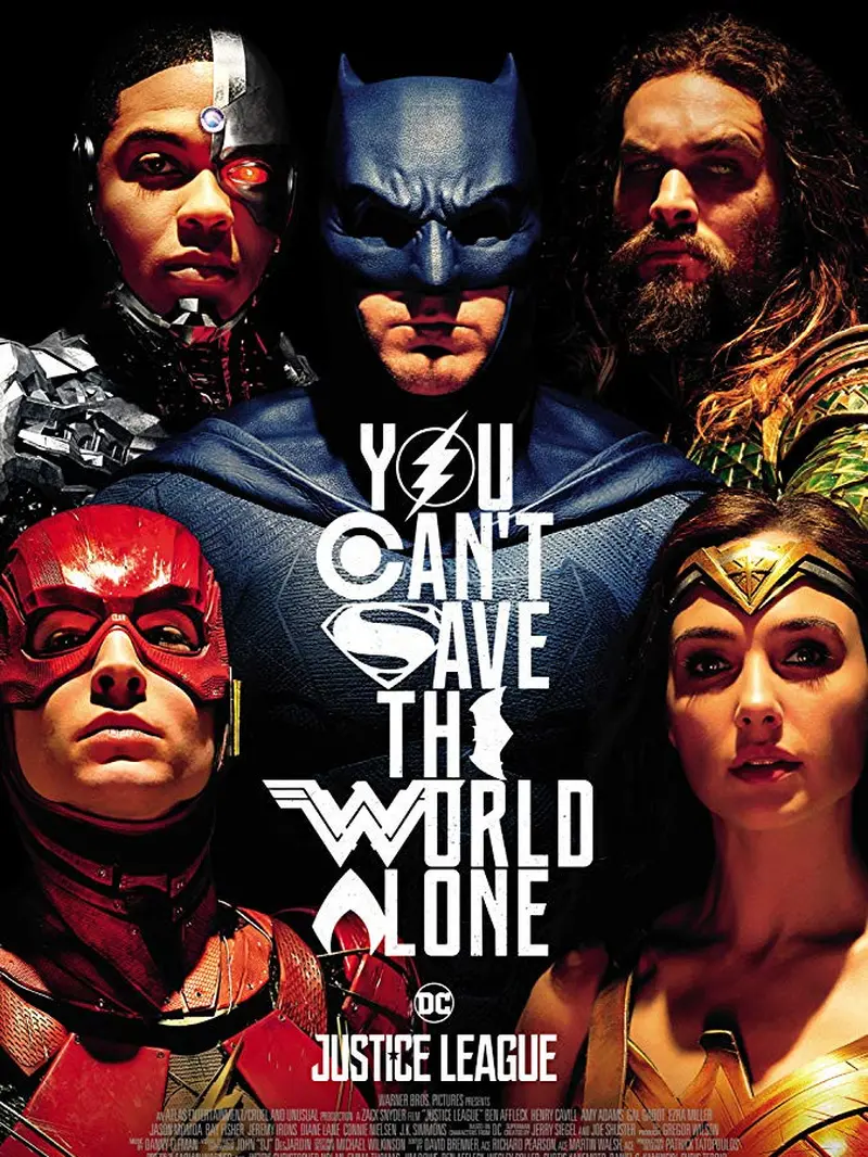 Poster film Justice League. (Foto: Dok. IMDb/ Warner Bros.)