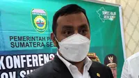 Wakil Ketua Badan Legislasi (Baleg) DPR RI dari Fraksi Partai Nasdem Willy Aditya menyebut jika Sumsel tidak butuh impor beras (Liputan6.com / Nefri Inge)