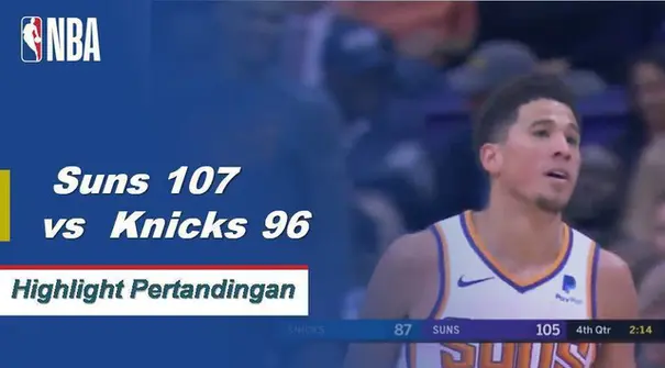 Devin Booker meraih 41 poin karena Phoenix melindungi rumah untuk mengalahkan New York.