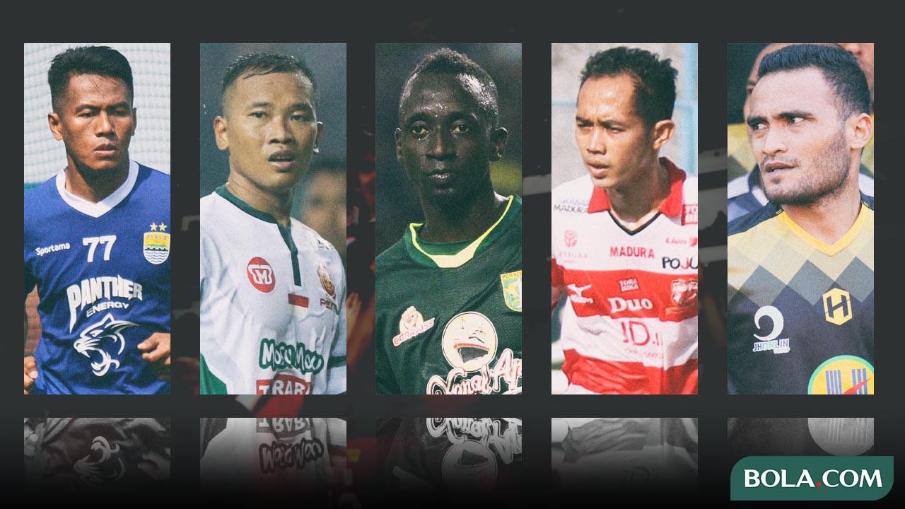 Trivia - Makan Konate, Rizky Pora, Wawan Febrianto, Ghozali Siregar, Slamet Nurcahyo