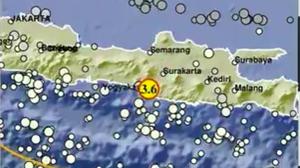 BMKG Catat Gempa M 3,6 di Bantul, Getaran Terasa ke Kota Yogyakarta