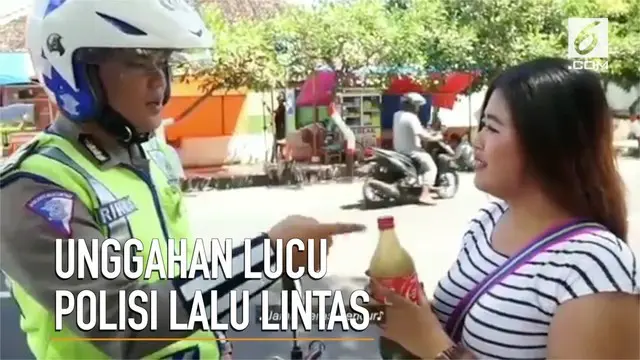 VIDEO: Kocak, Deretan Parodi Polantas di Instagram