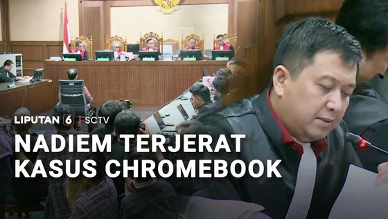 Nadiem Terjerat Kasus Chromebook