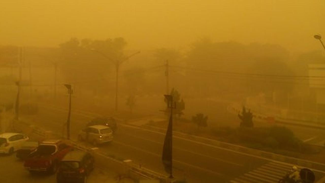 Kabut asap Palangkaraya parah, jemaah haji pulang lewat jalur darat