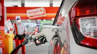 ILustrasi kendaraan mengisi bahan bakar/Pertamina Patra Niaga.