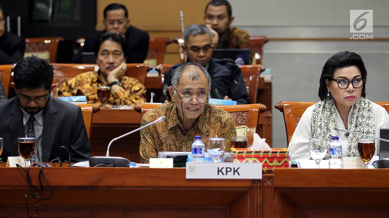 KPK Rapat Dengan Komisi III DPR RI