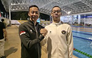 Jason Donovan Yusuf bersama Richard Sam Bera di SEA Games 2025