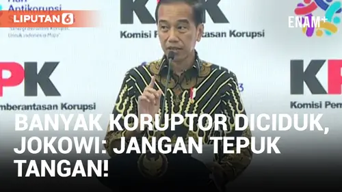 VIDEO: Banyak Pejabat Ditangkap karena Korupsi, Jokowi Merasa Miris
