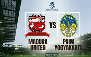 Hasil BRI Super League: Madura United Balikkan Keadaan, Kalahkan PSIM 2-1