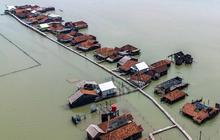 FOTO: Timbulsloko Bertahan di Tengah Rob yang Tak Kunjung Surut