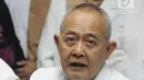 Perwakilan Komunitas Kesehatan Peduli Bangsa, dr Bakta memberi keterangan terkait meninggalnya petugas KPPS, Panwaslu, dan polisi saat Pemilu 2019, Jakarta, Kamis (9/5/2019). Komunitas Kesehatan Peduli Bangsa meminta pemerintah membentuk TGPF independen. (Liputan6.com/Herman Zakharia)