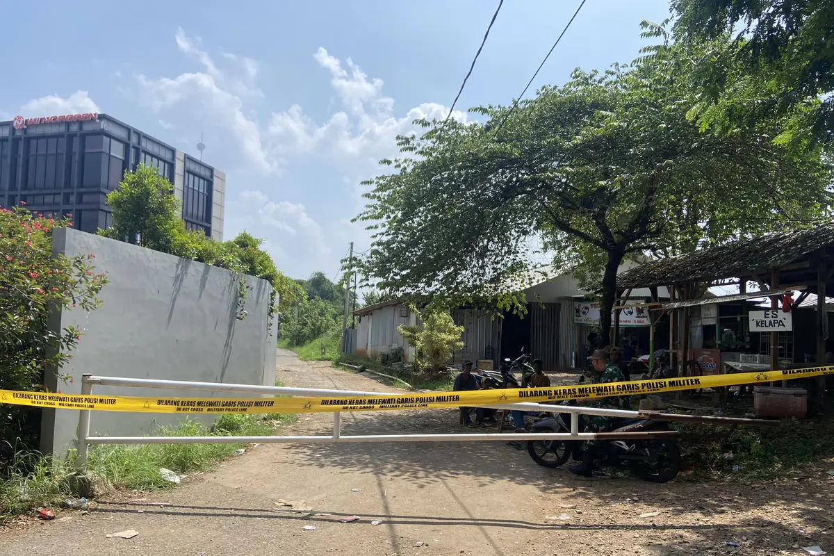 Kebakaran Gudang Peluru Bekasi