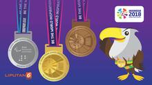 KEJUTAN PRESTASI ASIAN PARA GAMES 2018 (Liputan6.com/Abdillah)
