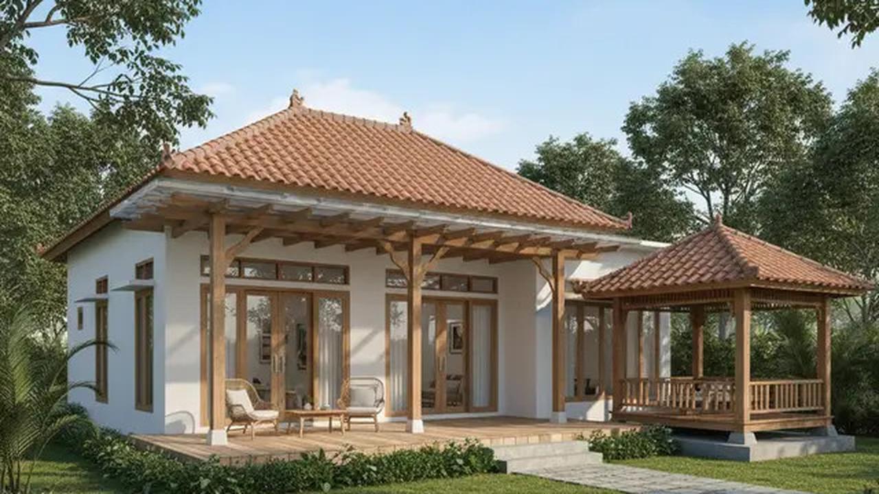 8 Model Rumah Sederhana di Kampung yang Elegan, Inspirasi Hunian Idaman