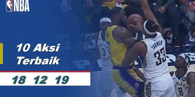 VIDEO: 10 Aksi Terbaik NBA 18 Desember 2019