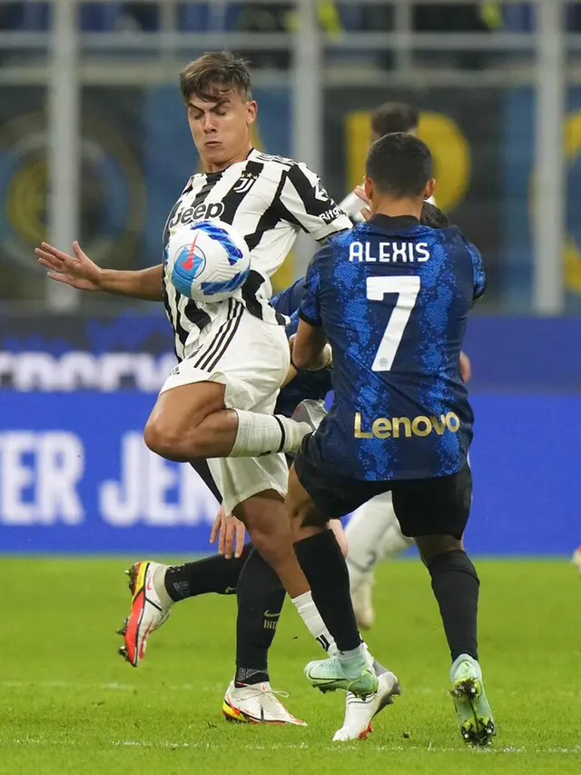FOTO: Paulo Dybala Gagalkan Kemenangan Inter Milan atas Juventus