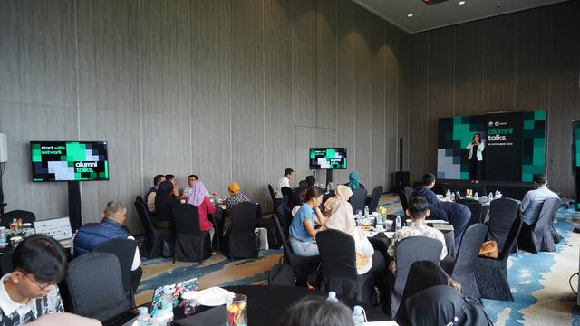 Suasana Acara Alumni Talk Hub.id Accelerator