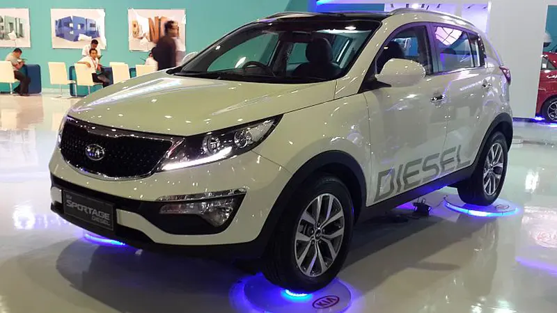 Kia Sportage Diesel Aman Tenggak Biosolar