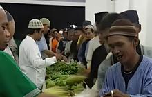 Viral Sedekah Sayur Gratis di Masjid Raya Uswatun Hasanah Cengkareng, Jemaah Boleh Ambil Sepuasnya