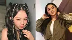 Yunjin Le Sserafim dan Dewi Perssik. (Instagram/ jenaissante - Bambang E. Ros/Bintang.com)