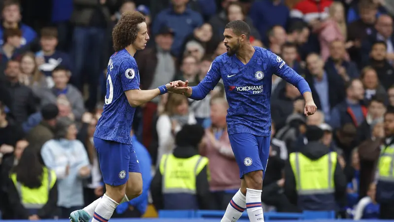 David Luiz Ruben Loftus-Cheek chelsea