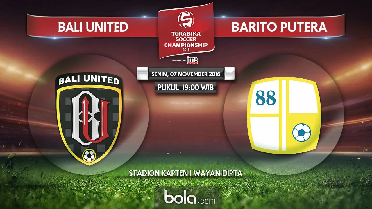 Bali United vs Barito Putera