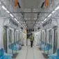 Mass Rapit Transit (MRT) Jakarta diuji coba dengan rute stasiun Bundaran HI-Lebak bulus hingga kembali ke Bundaran HI
