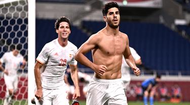 Foto: Marco Asensio Tentukan Kemenangan 1-0 atas Jepang dan Loloskan Spanyol ke Final Olimpiade Tokyo 2020