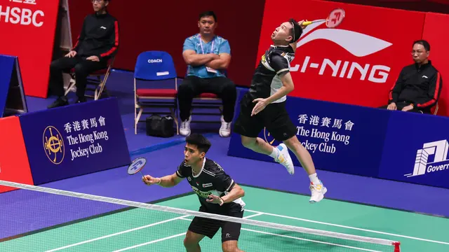 Sabar Karyaman Gutama/Moh Reza Pahlevi Isfahani - Hong Kong Open 2025 - Bulu Tangkis