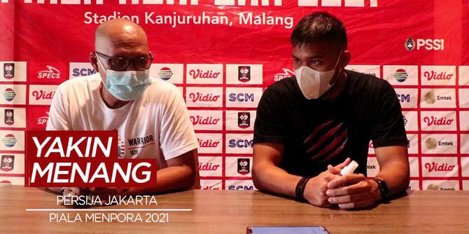 VIDEO: Andritany Ardhiyasa Yakin Persija Bisa Bawa Pulang Trofi Piala Menpora 2021