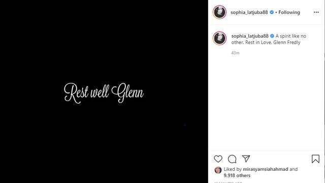 Glenn Fredly (Foto Instagram/@sophia_latjuba88)